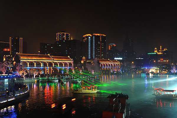 中国（无锡）吴文化节  无锡古运河上演彩船大巡游